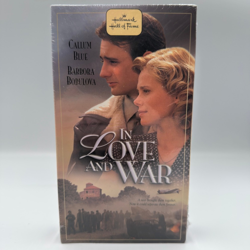 In Love & War VHS Hallmark Hall of Fame Callum Blue Barbora Bobulova New Sealed
